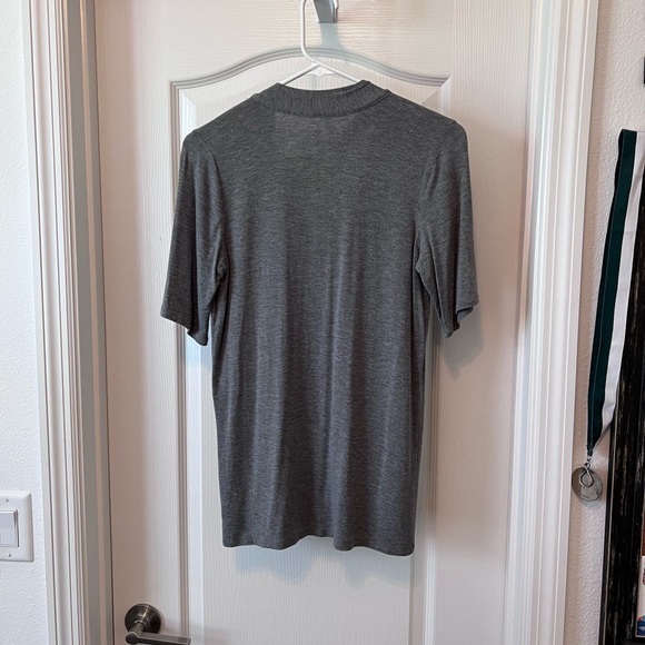 American Eagle Tie Neck T shirt. - Picture 2 of 2